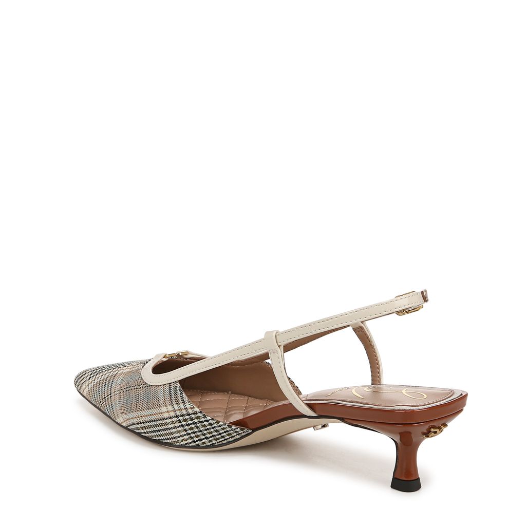 حذاء توني بكعب صغير مفتوح من الخلف