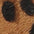 BROWN LEOPARD PRINT /CALF HAIR