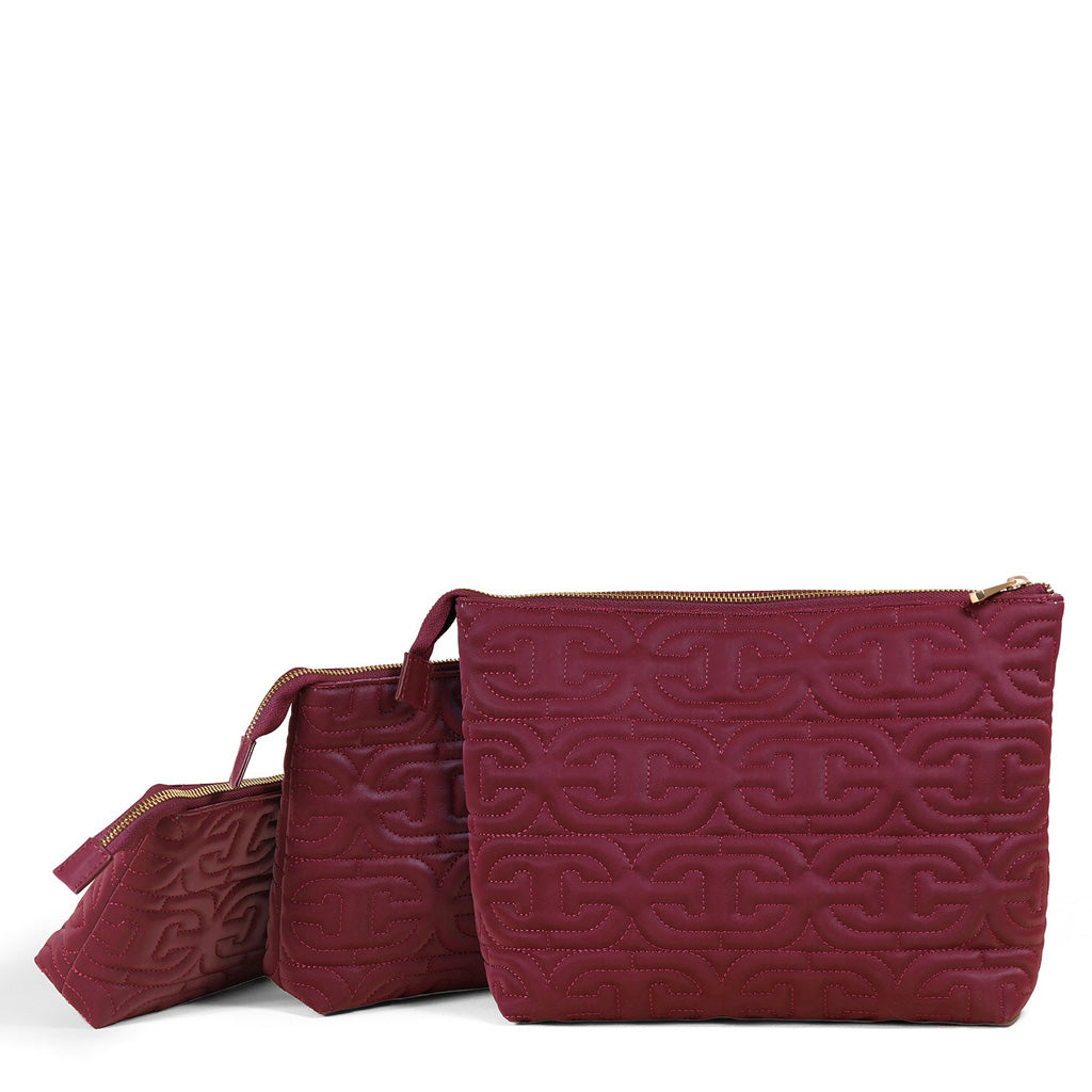 Ethyl 3-Piece Travel Pouch Set
