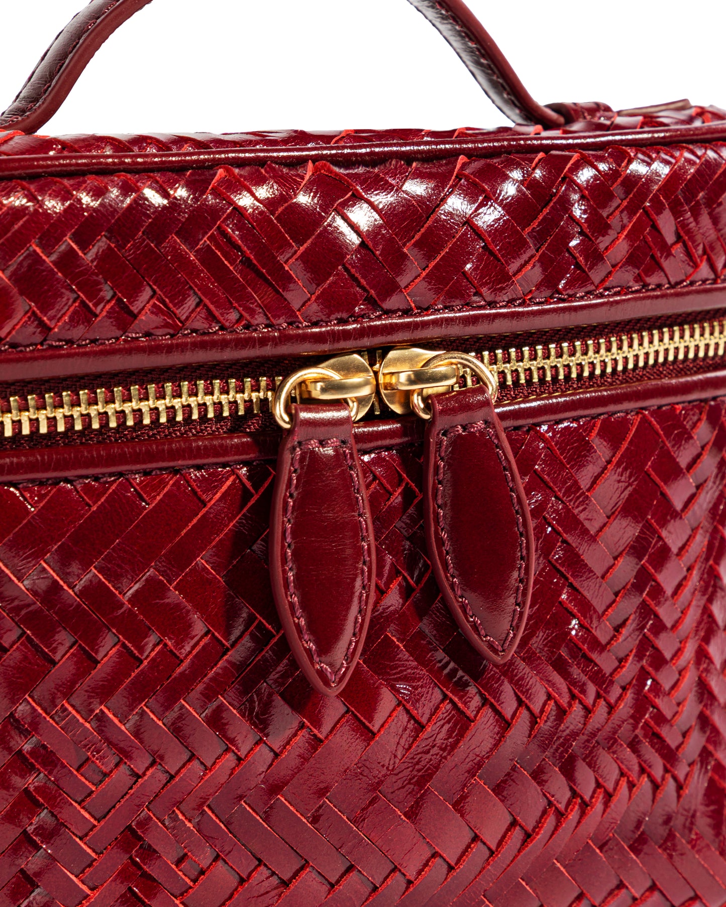 Charli Woven Top Handle Crossbody