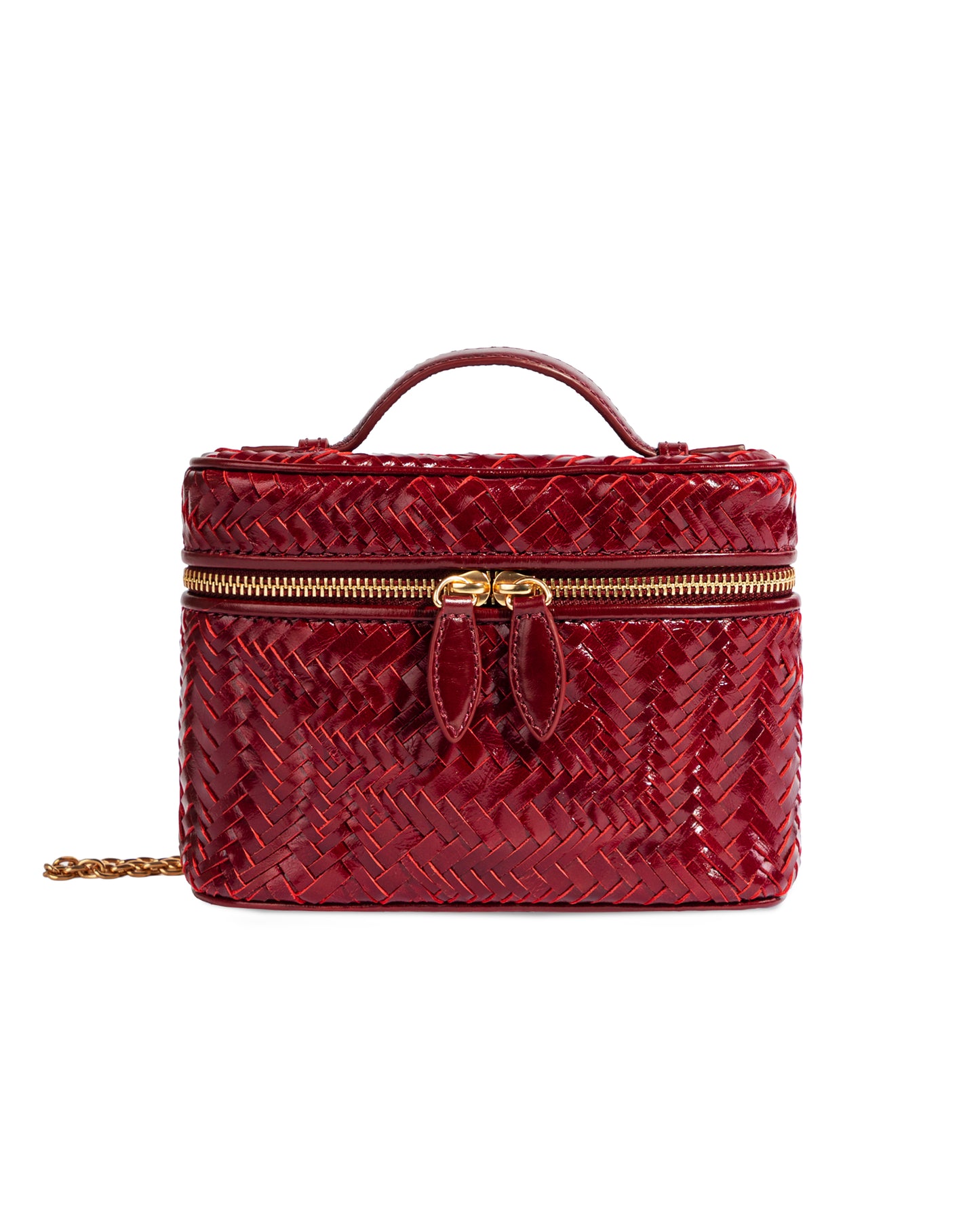 Charli Woven Top Handle Crossbody