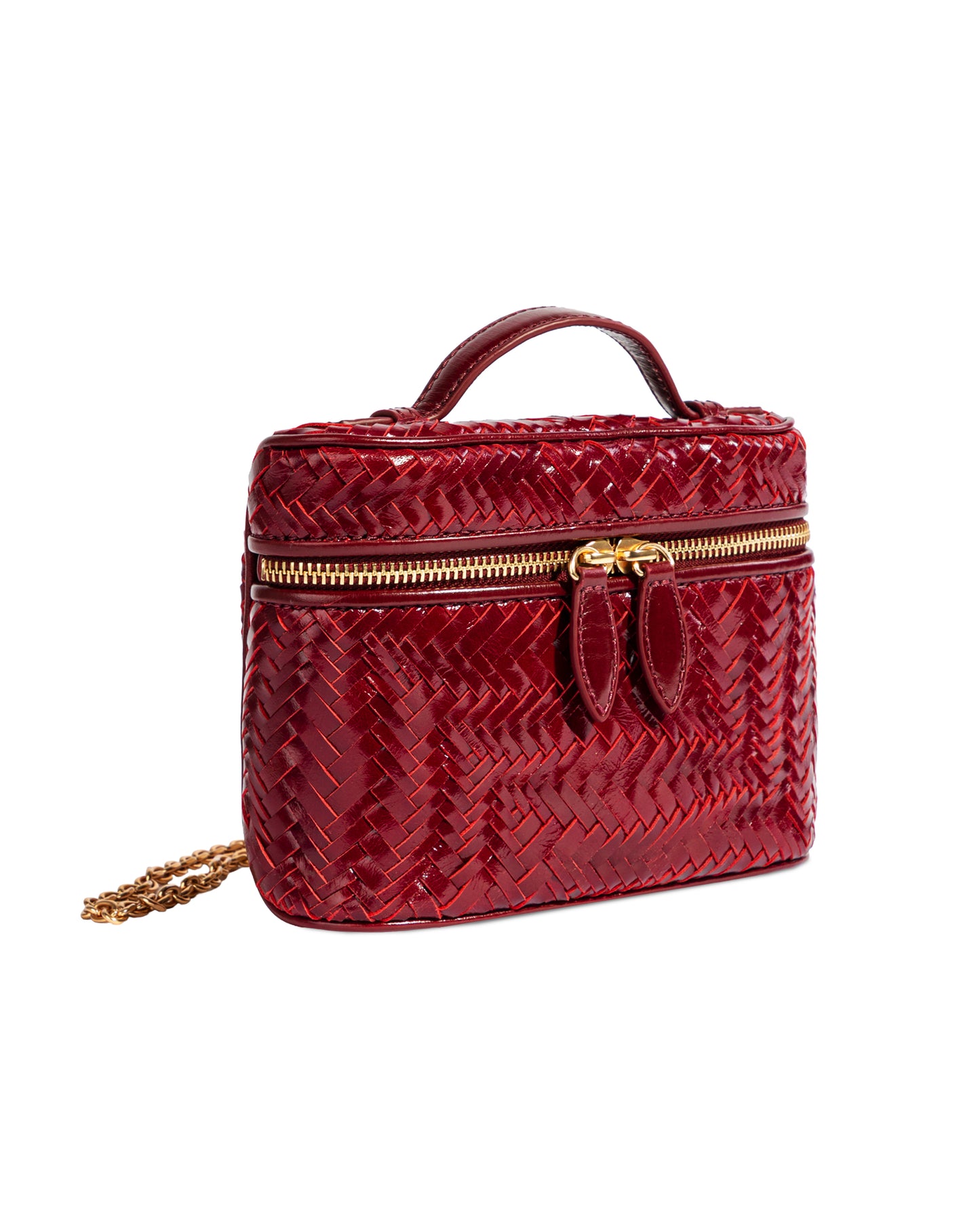 Charli Woven Top Handle Crossbody