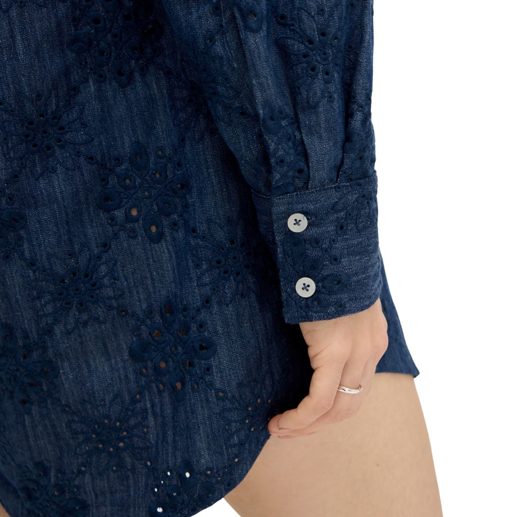 DN EYELET DRESS