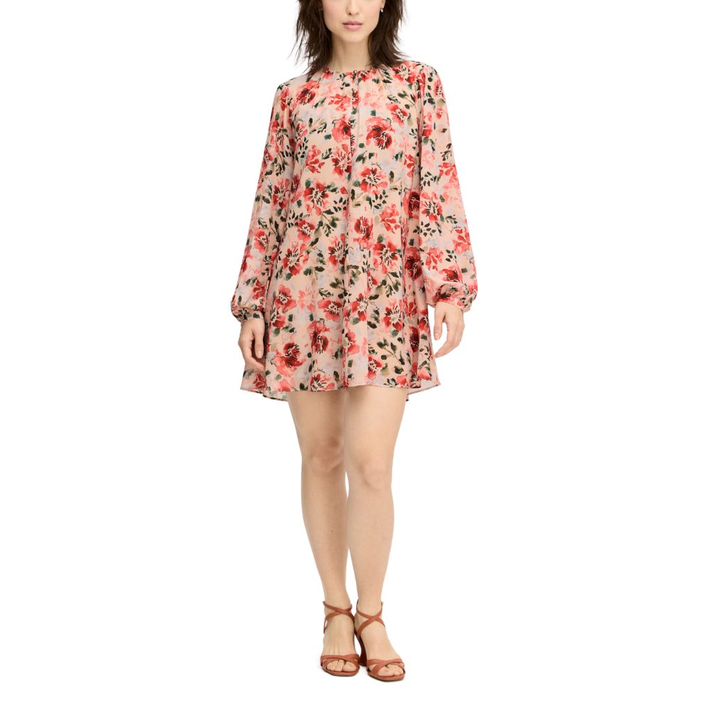 BLOUSON MINI DRESS