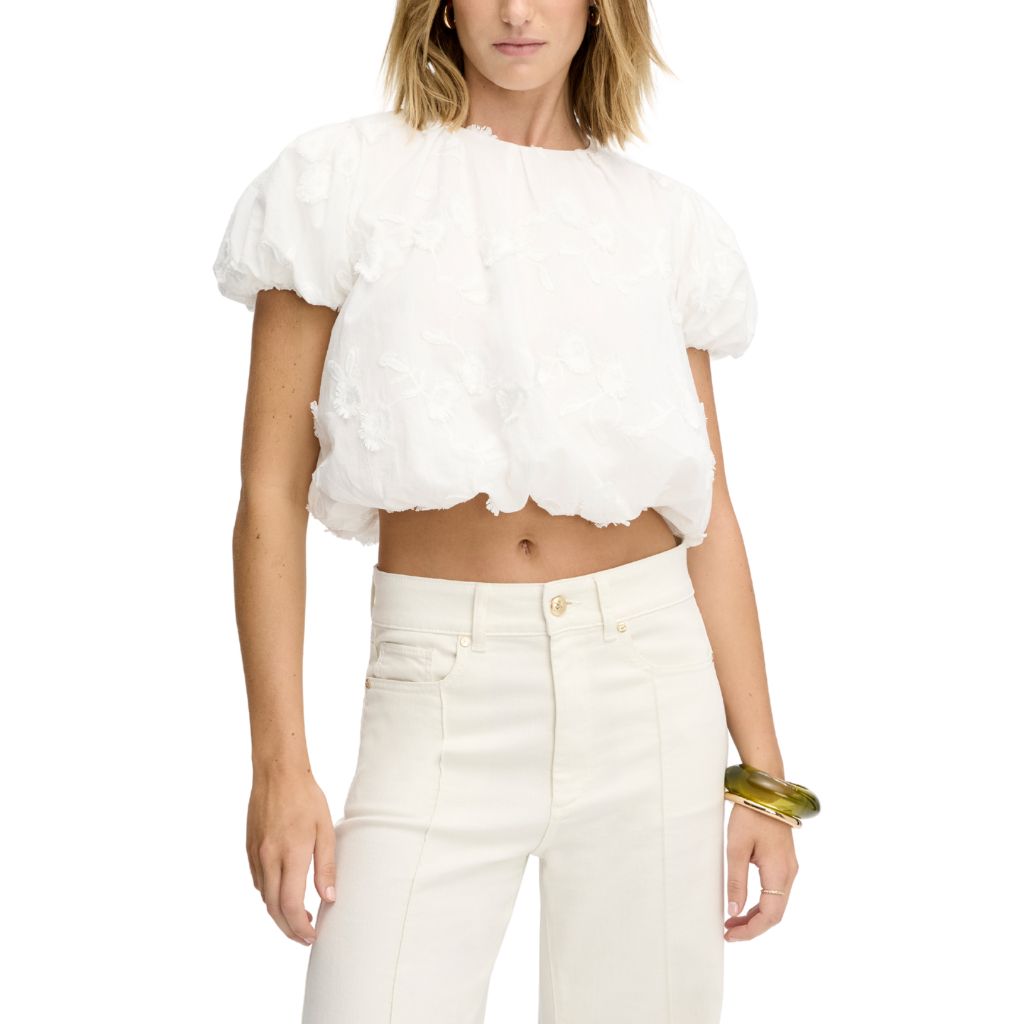 3D FLORAL BBLE TOP