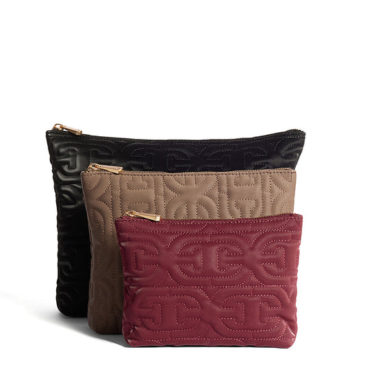 Ethyl 3-Piece Travel Pouch Set