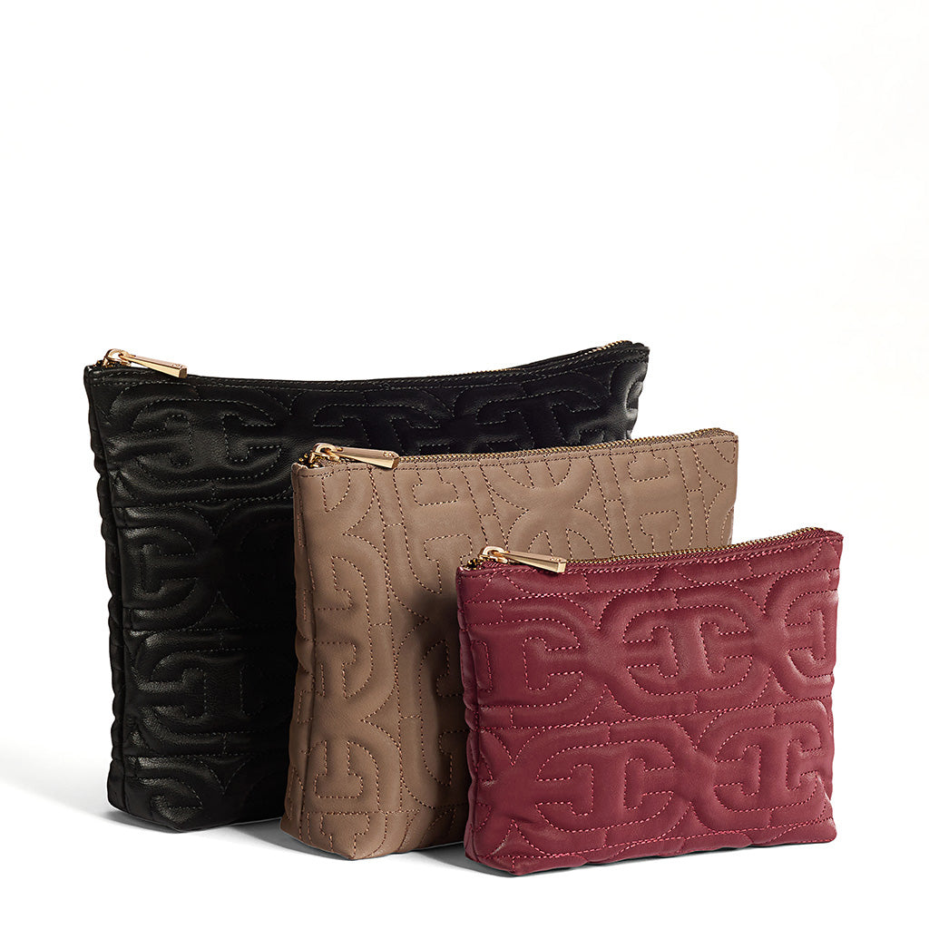 Ethyl 3-Piece Travel Pouch Set