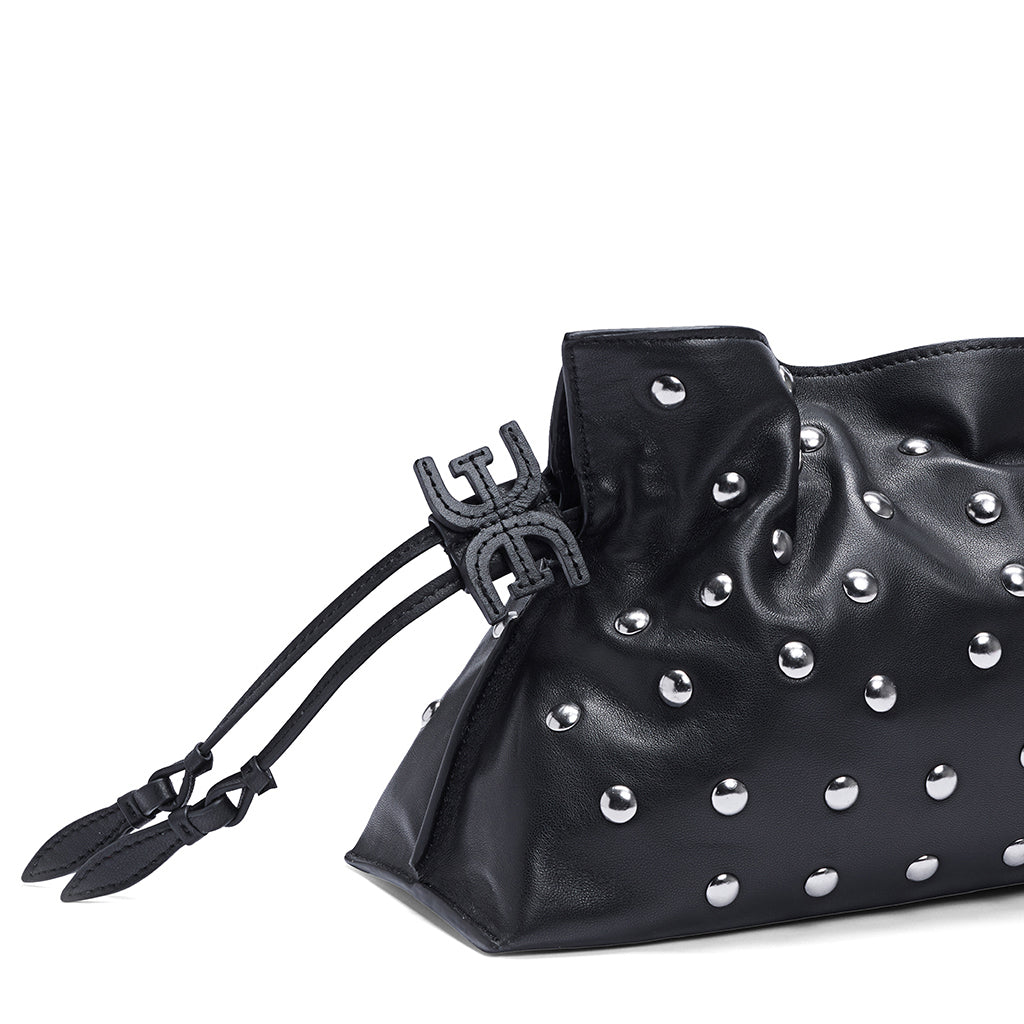 Poppy Oversized  Drawstring Clutch