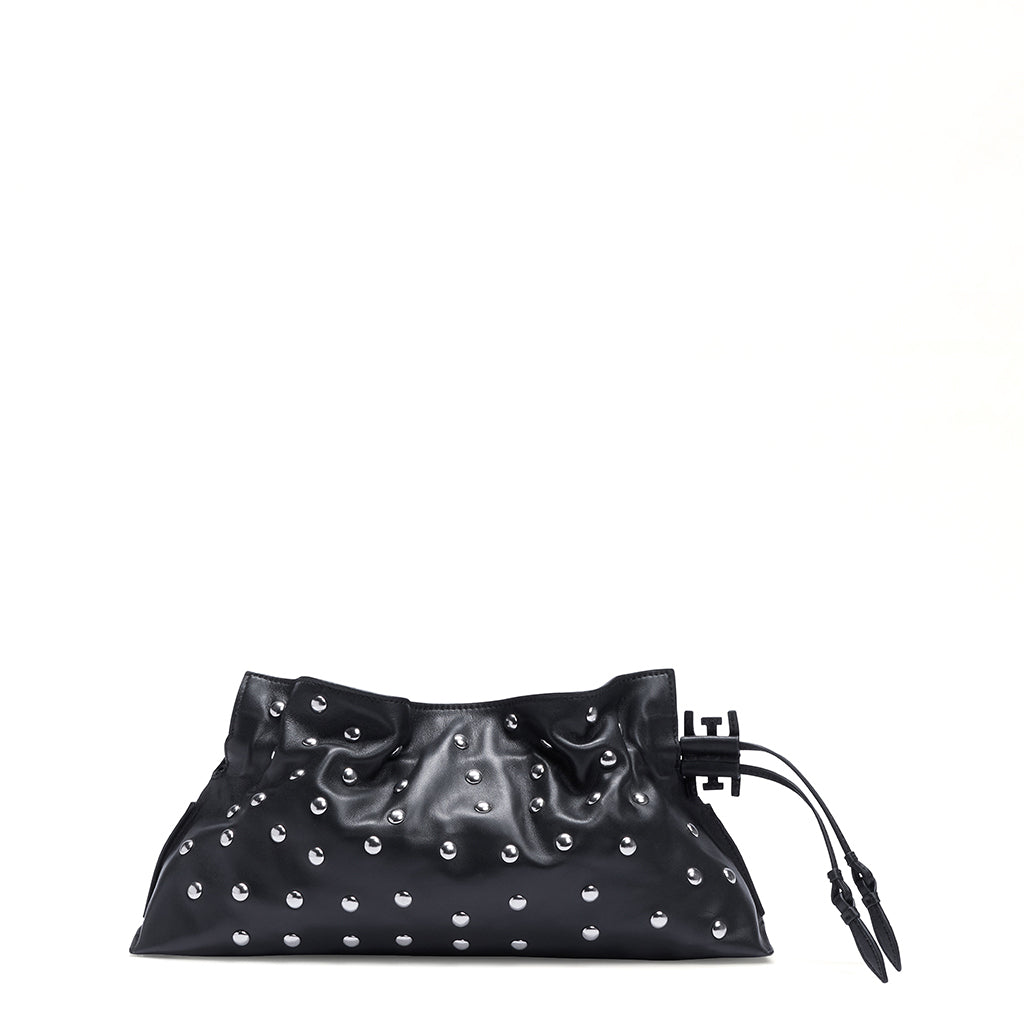 Poppy Oversized  Drawstring Clutch