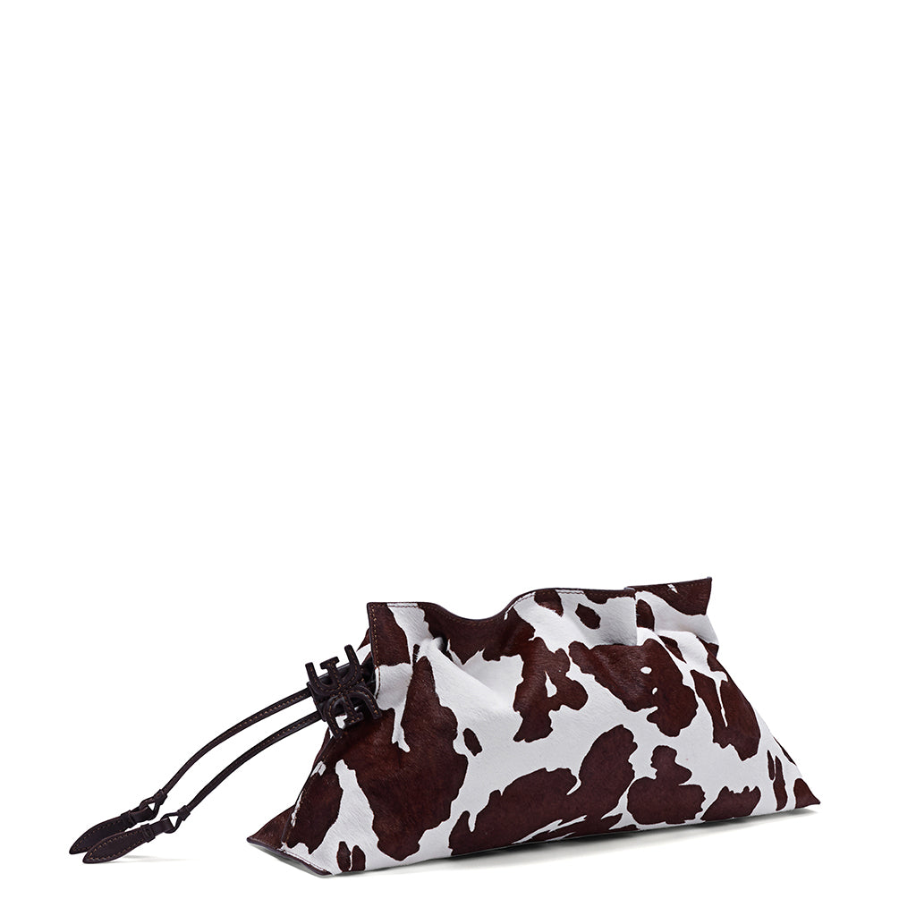 Poppy Oversized  Drawstring Clutch