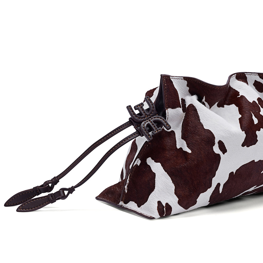 Poppy Oversized  Drawstring Clutch