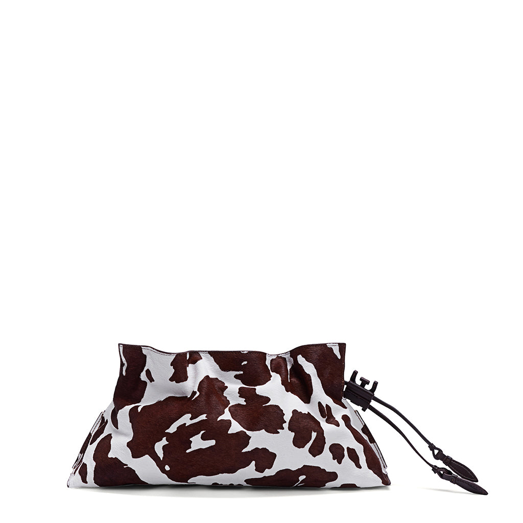 Poppy Oversized  Drawstring Clutch