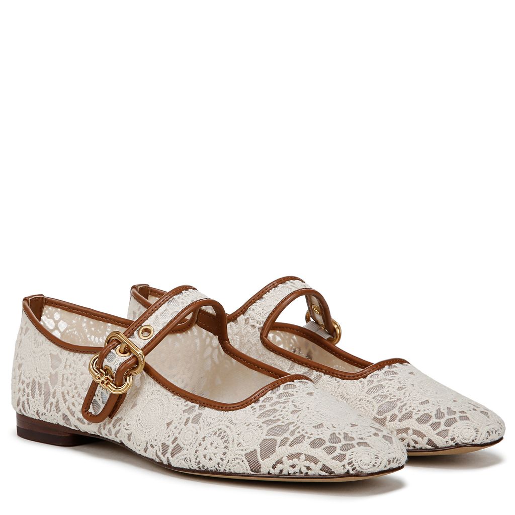 Michaela Mesh Mary Jane Flat
