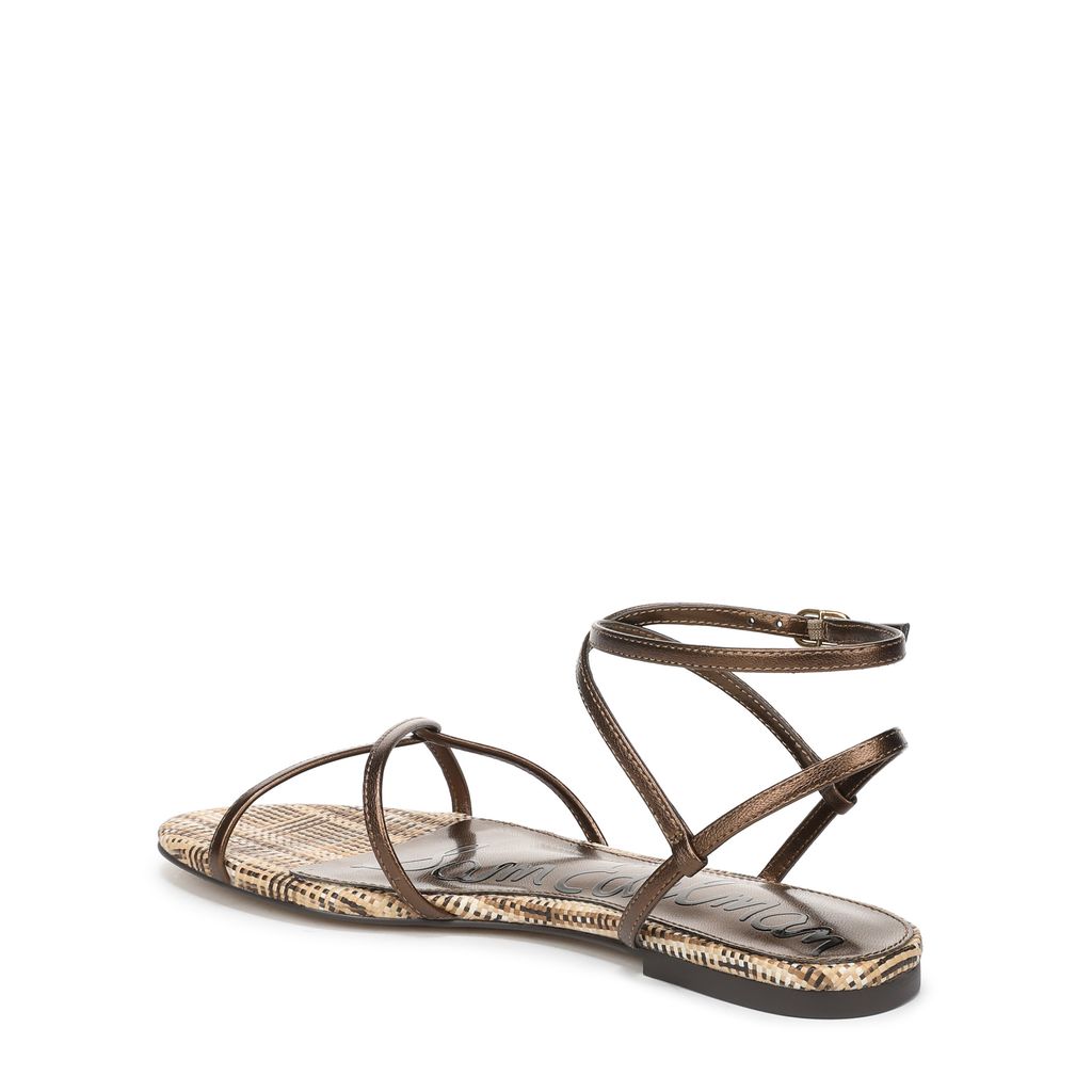 Ellina Strappy Flat Sandal