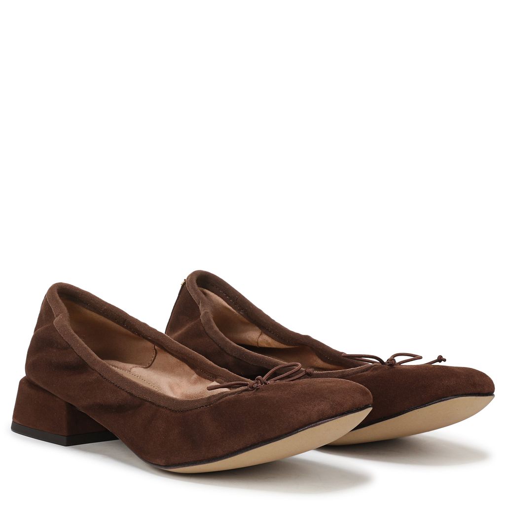 Belle Block Heel Ballet