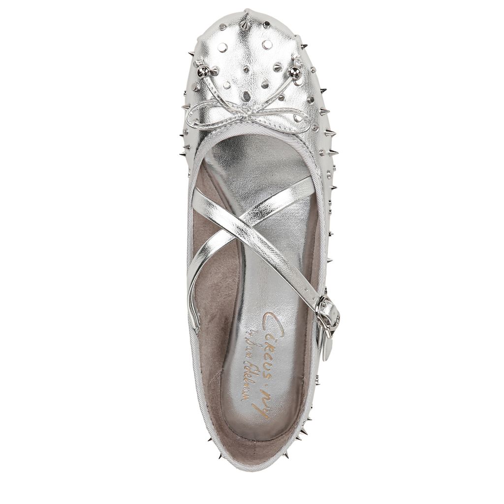 Zuri Stud Strap Ballet Flat