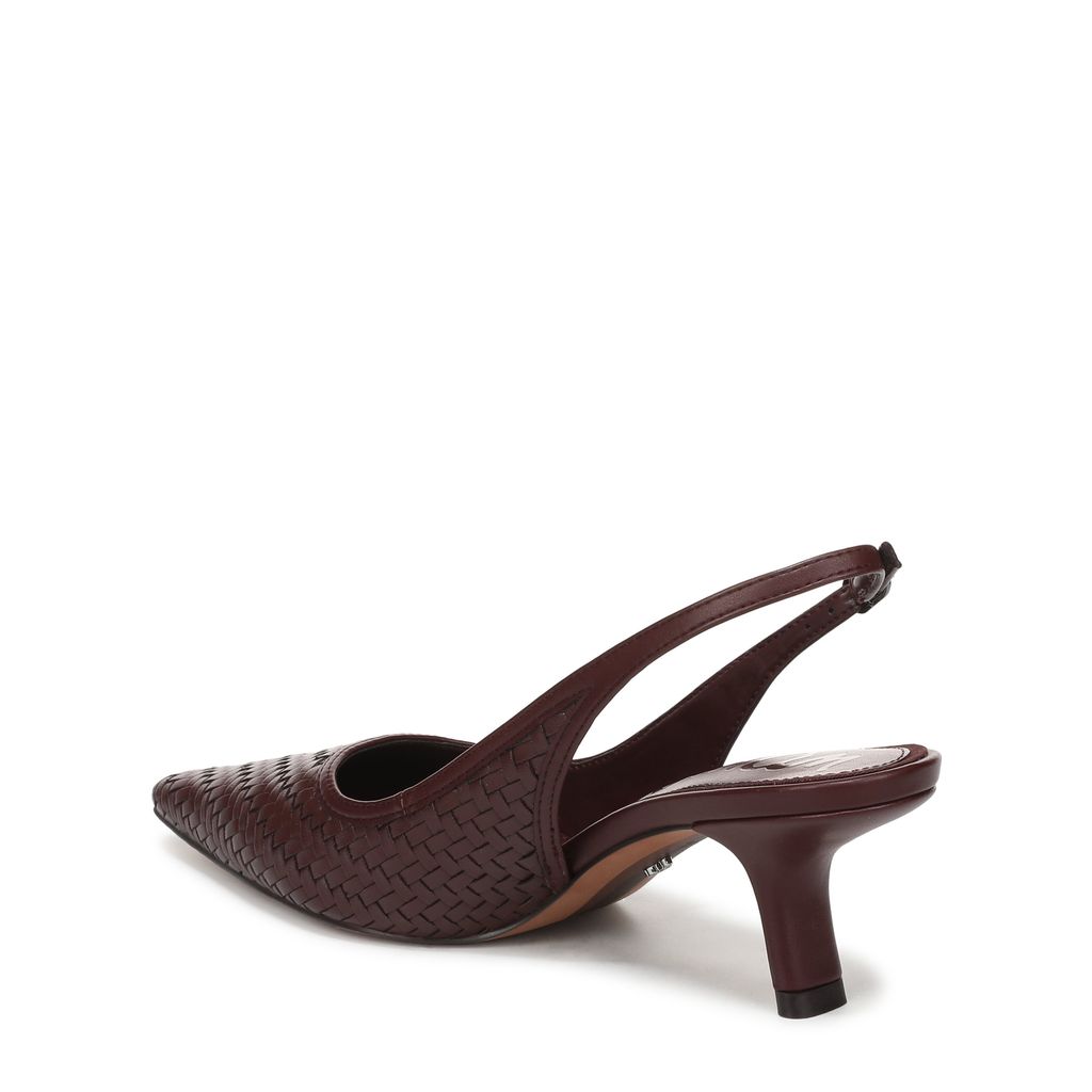 Bianka Weave Slingback Pump