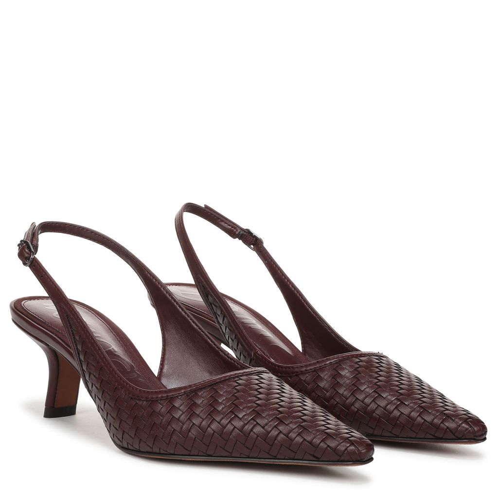 Bianka Weave Slingback Pump