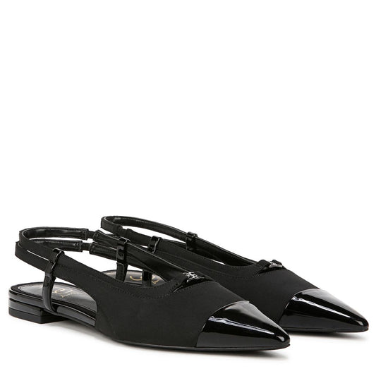 Cecelia Slingback Cap Toe Flat