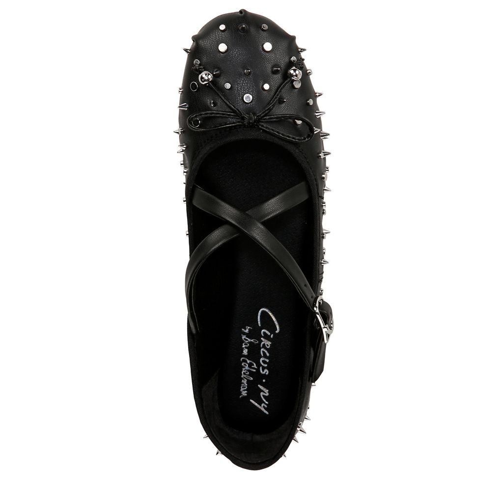 Zuri Stud Strap Ballet Flat