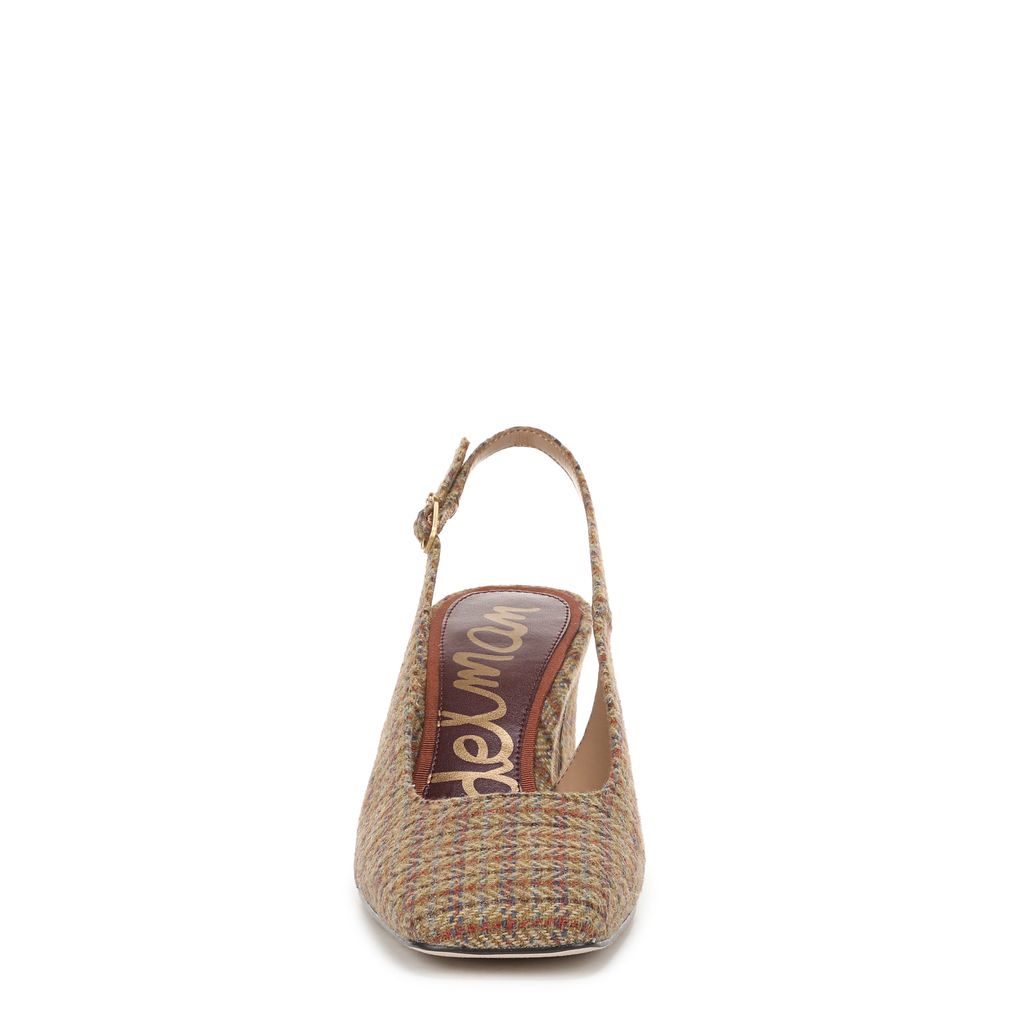 Lucille Block Heel Slingback