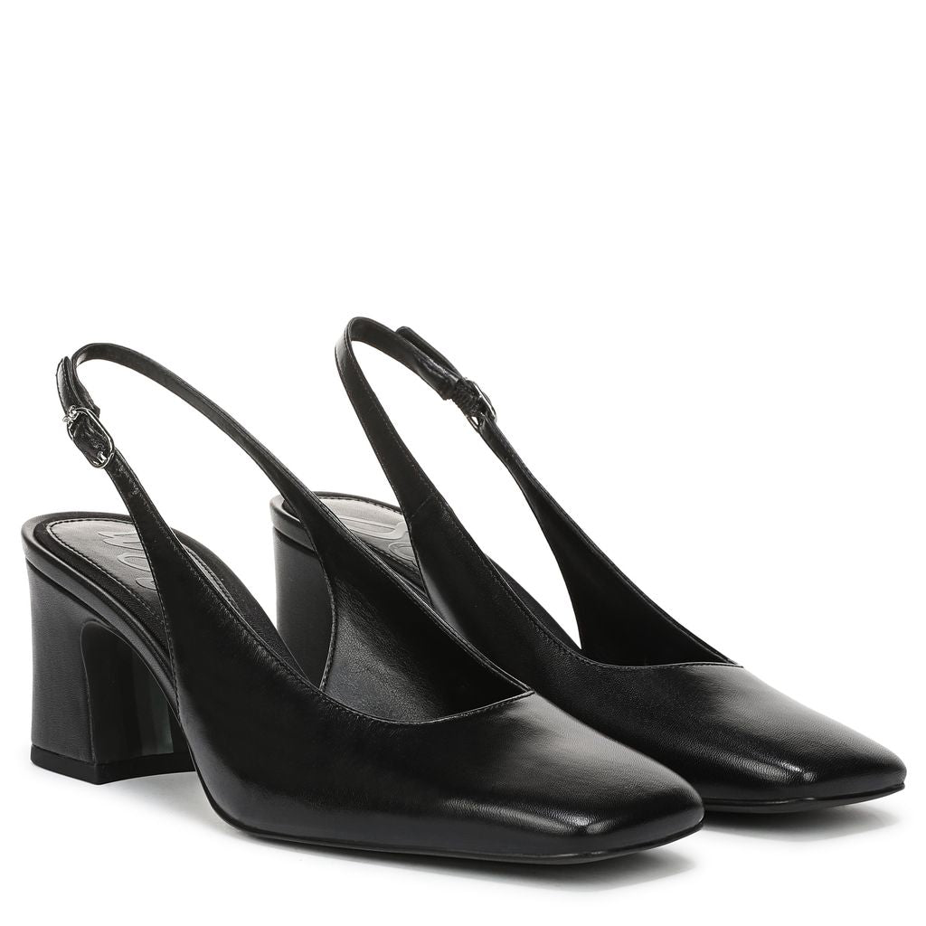 Lucille Block Heel Slingback