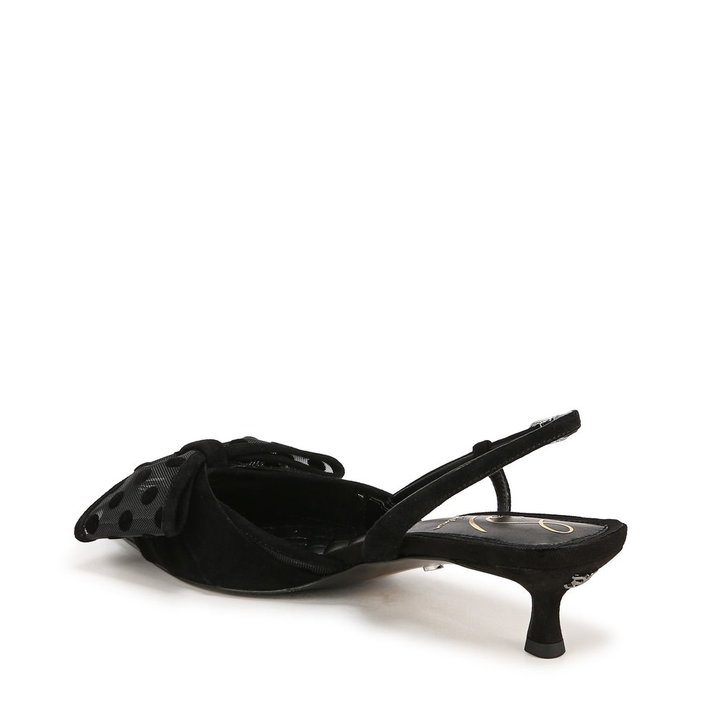Treena Mesh Slingback Kitten Heel