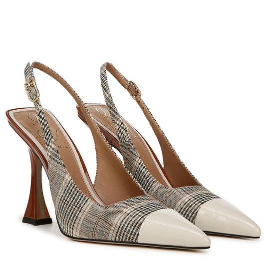Odette Cap Toe Slingback Pump