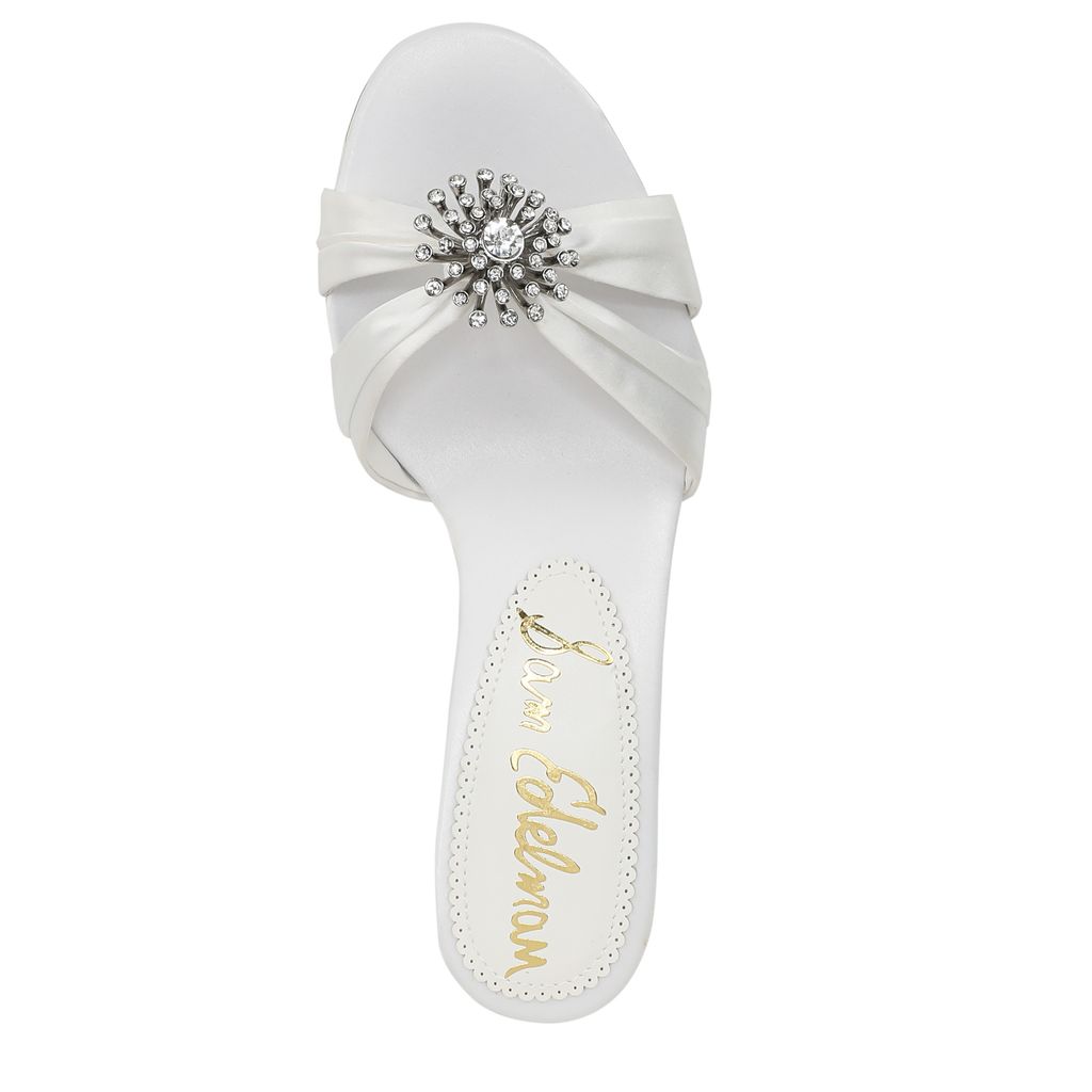 Cindie Kitten Heel Mule