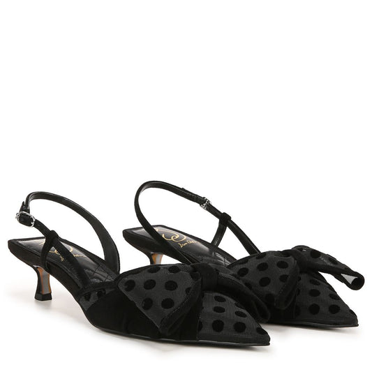 Treena Mesh Slingback Kitten Heel
