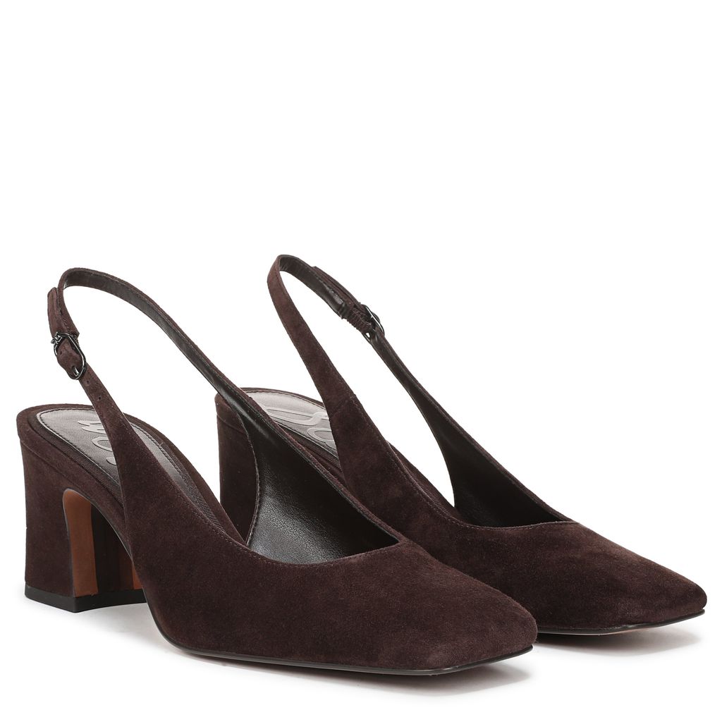 Lucille Block Heel Slingback