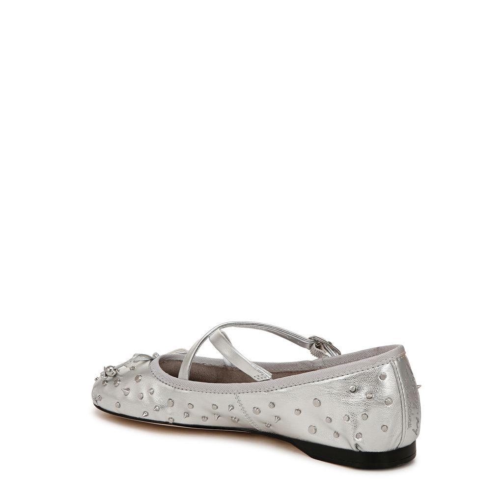 Zuri Stud Strap Ballet Flat