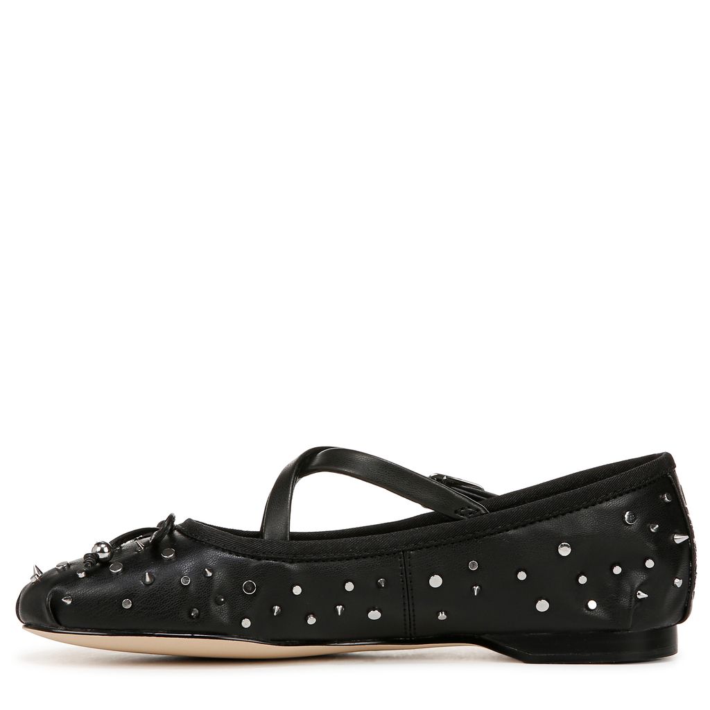 Zuri Stud Strap Ballet Flat