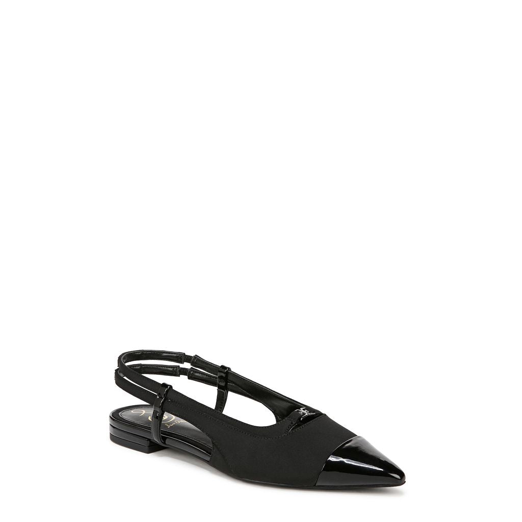 Cecelia Slingback Cap Toe Flat