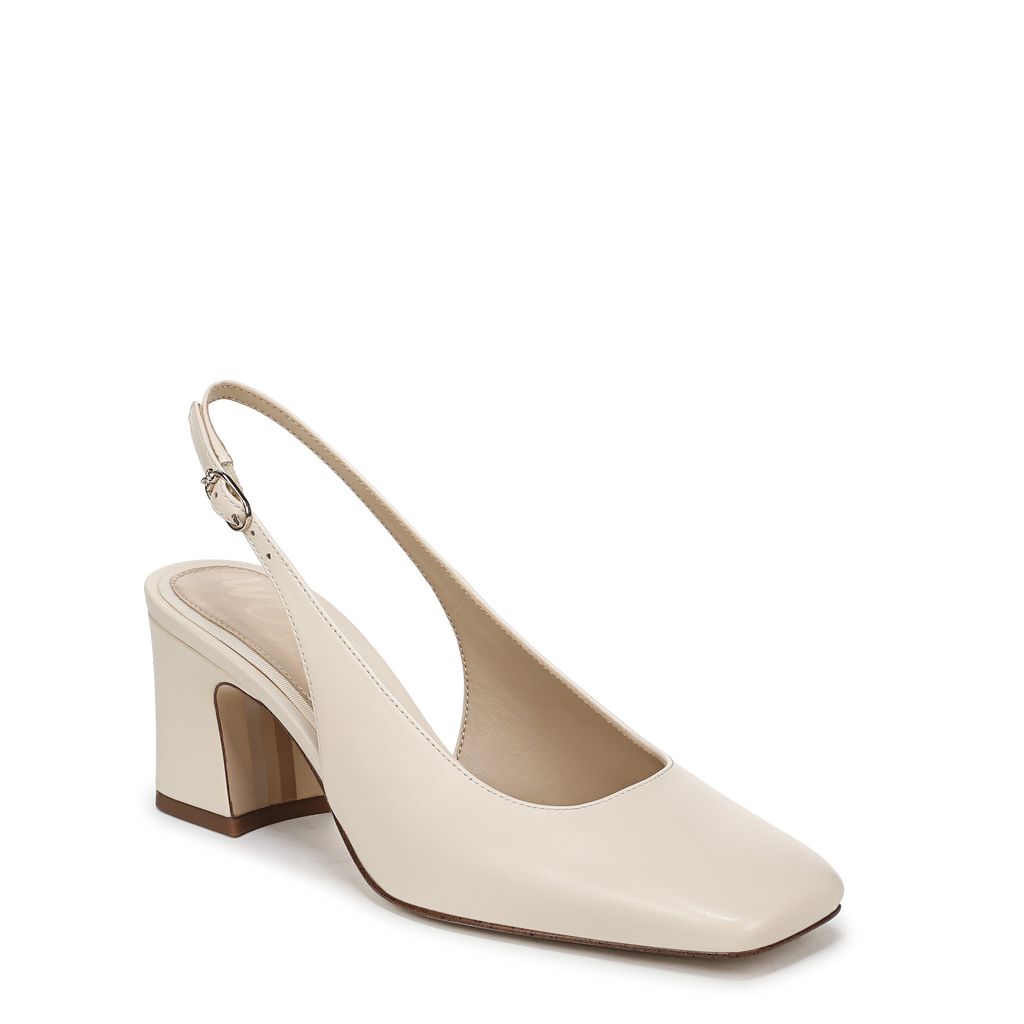 Lucille Block Heel Slingback