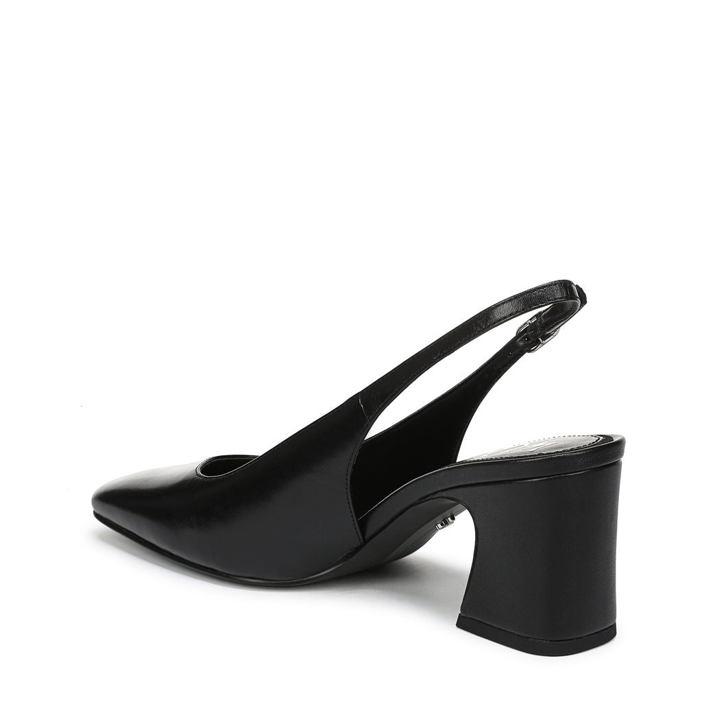Lucille Block Heel Slingback