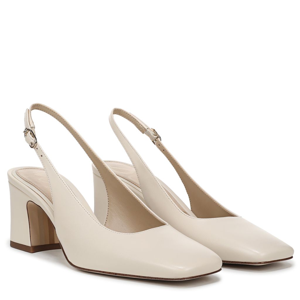 Lucille Block Heel Slingback