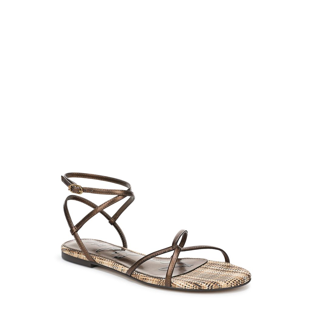 Ellina Strappy Flat Sandal